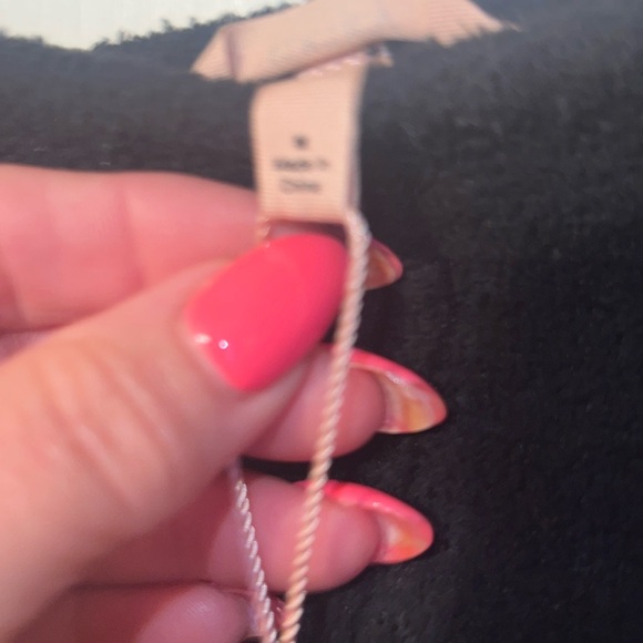 Eberjey Black Fitted Crop Tank Top - Picture 6 of 7